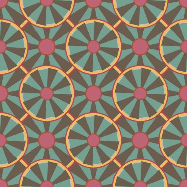 soyut geometrik renk desenli vektör çizimi