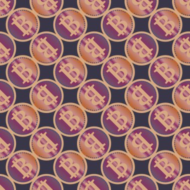 bitcoins parlak parlak pahalı sikkeleri ile Seamless modeli 