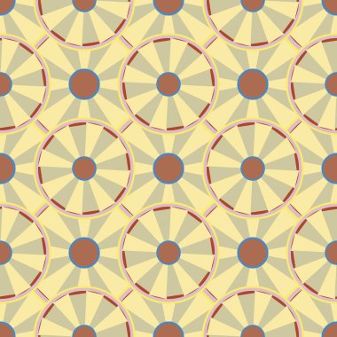 soyut geometrik renk desenli vektör çizimi