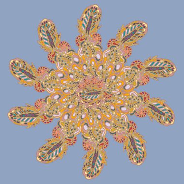 Stil zentangle yeni simetrik mandala doodle ile sanat esin kaynağı oldu. Duvar kağıdı, desen dolgularını, web sayfaları, yüzey dokuları için dekoratif nesne-ebilmek var olmak kullanılmış.