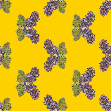 soyut dikişsiz desen, vektör illüstrasyonu