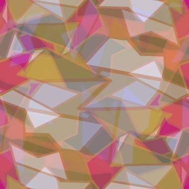 soyut geometrik renkli Dikişsiz desen vektör çizim