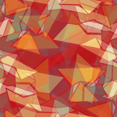 soyut geometrik renkli Dikişsiz desen vektör çizim