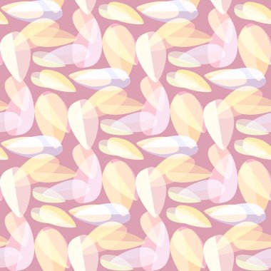 Parlak arka plan, Dikişsiz desen çok renkli yapraklarda