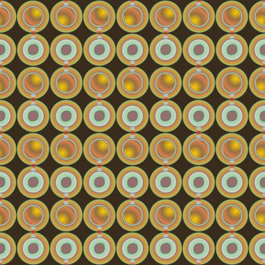 Bardak kahve veya çay arka plan seamless modeli üzerinde noktalı. Vektör çizim