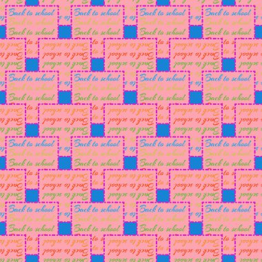 Renkli soyut geometrik Dikişsiz desen arka planı için