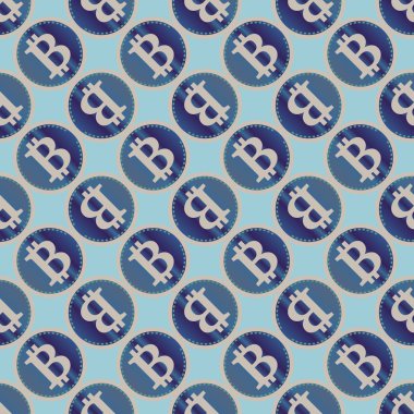 bitcoins parlak parlak pahalı sikkeleri ile Seamless modeli 