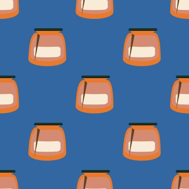 Zentangle arka plan çok renkli kaos seamless modeli örgü