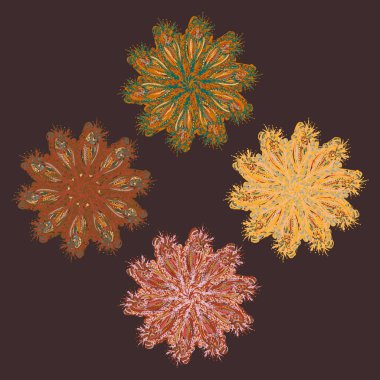 Arka plan için renkli seamless modeli. 