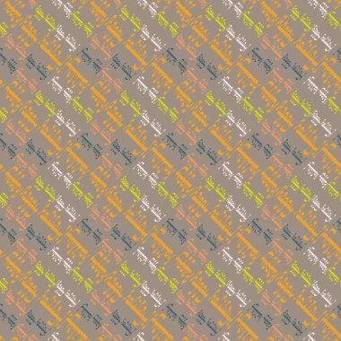 Arapça metin mutlu tatil çok renkli seamless modeli.