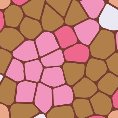 soyut renkli mozaik seamless modeli