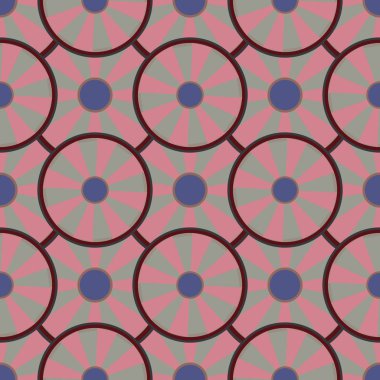 soyut geometrik renk desenli vektör çizimi