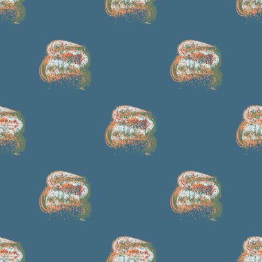 Suluboya soyut lekesi seamless modeli