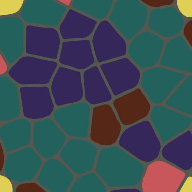 soyut renkli mozaik seamless modeli