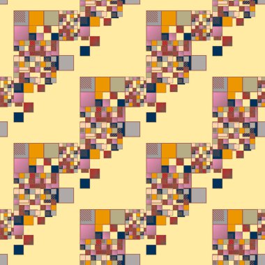 soyut geometrik renksiz desen