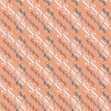 Arapça metin mutlu tatil çok renkli seamless modeli.