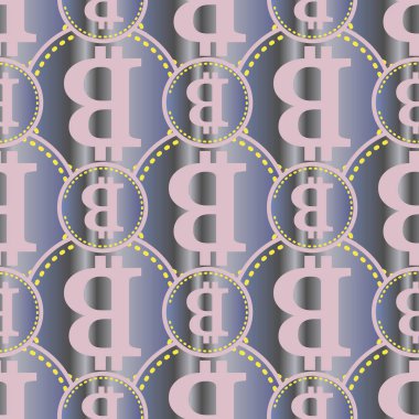 bitcoins parlak parlak pahalı sikkeleri ile Seamless modeli 