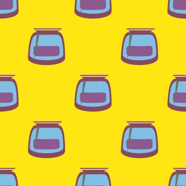 Zentangle arka plan çok renkli kaos seamless modeli örgü