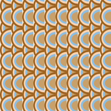 Soyut dekoratif çakıl desen, vektör çizim oluşturma