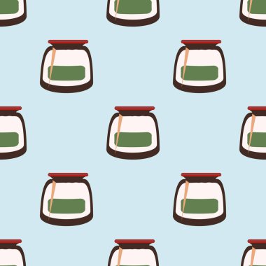 Zentangle arka plan çok renkli kaos seamless modeli örgü