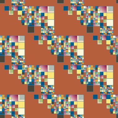 soyut geometrik renksiz desen