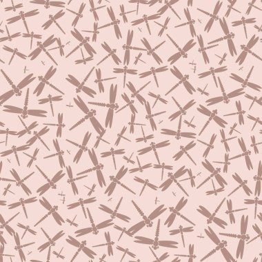 Dekoratif renkli seamless modeli ile şirin yusufçuk