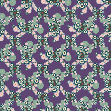 soyut geometrik renkli Dikişsiz desen arka plan için vektör çizim