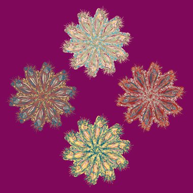 Arka plan için renkli seamless modeli. 