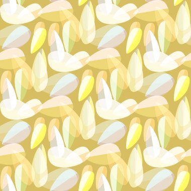 Parlak arka plan, Dikişsiz desen çok renkli yapraklarda