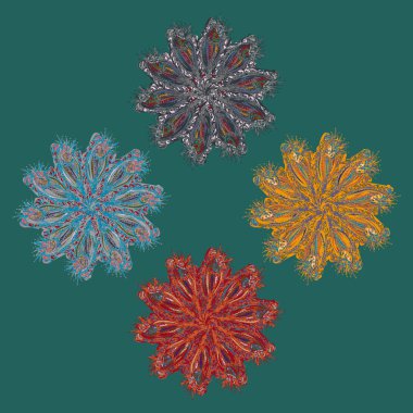 Arka plan için renkli seamless modeli. 