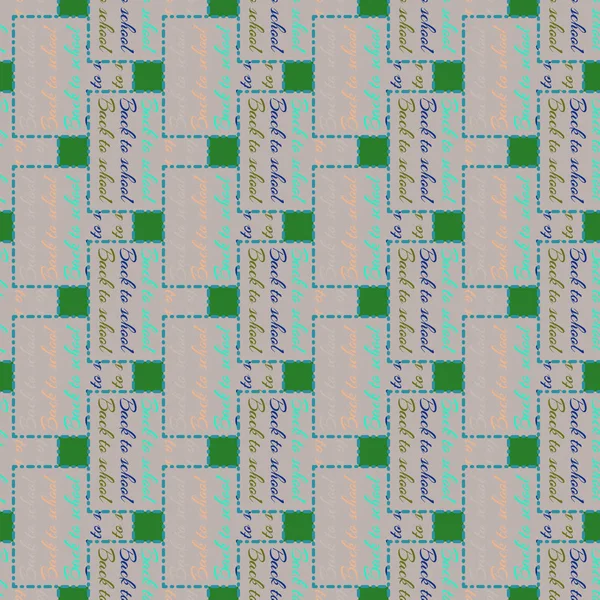 Kleurrijke Abstracte Geometrische Naadloze Patroon Voor Achtergrond — Stockvector