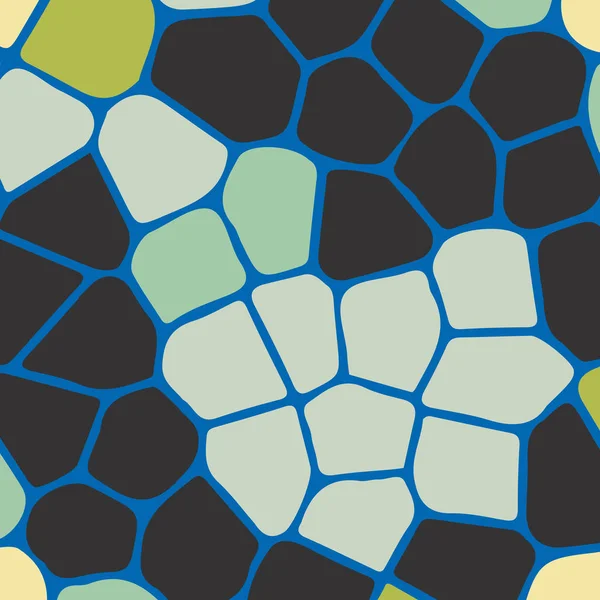 Soyut Renkli Mozaik Seamless Modeli — Stok Vektör