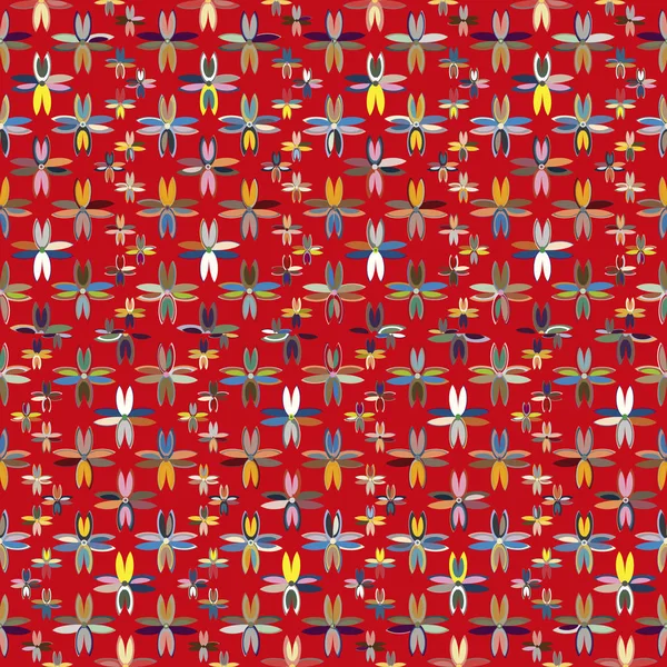 Patrón Geométrico Sin Costura Colorido Abstracto — Archivo Imágenes Vectoriales