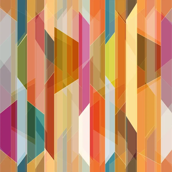 Abstract Geometric Colorful Seamless Pattern Background — Stock Vector