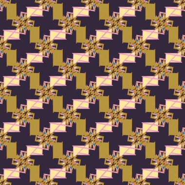 Soyut geometrik sorunsuz arka plan deseni. 