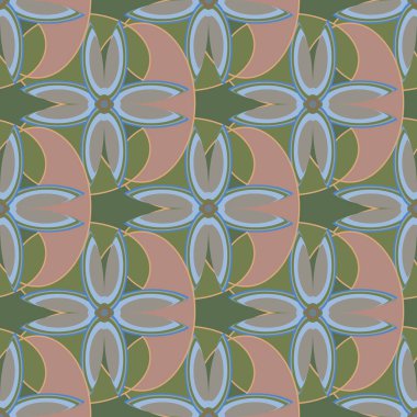 Sorunsuz çiçek desenli arka plan.