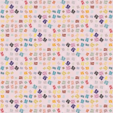 soyut geometrik renkli Dikişsiz desen arka plan için vektör çizim