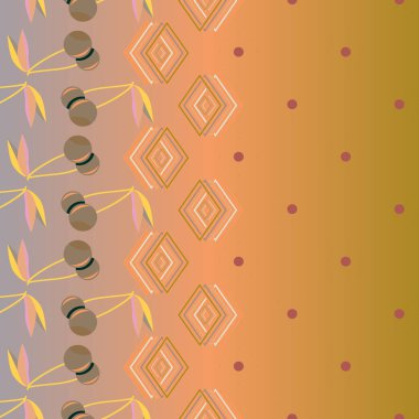 Şirin kiraz seamless modeli. Vektör çizim.