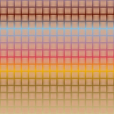 Oluklu demir, paslanmaz çelik arka plan parlayan sorunsuz vektör çizim