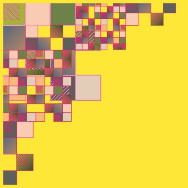 soyut geometrik renksiz desen