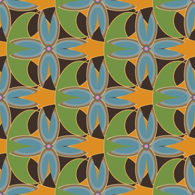 Sorunsuz çiçek desenli arka plan.