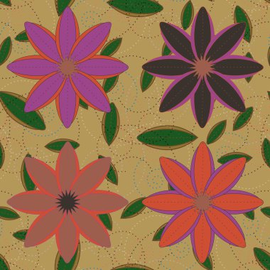 Soyut geometrik renkli seamless modeli, arka plan