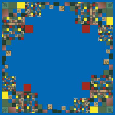 soyut geometrik renksiz desen