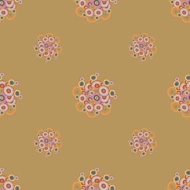 soyut geometrik renkli Dikişsiz desen arka plan için vektör çizim