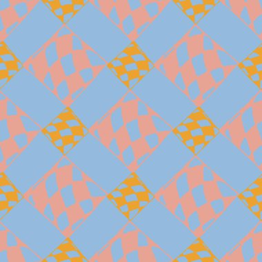 Soyut renkli geometrik Dikişsiz kareli desen arka planı için.