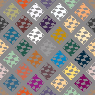 soyut dikişsiz desen, vektör illüstrasyonu