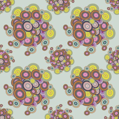 soyut geometrik renkli Dikişsiz desen arka plan için vektör çizim