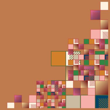 soyut geometrik renksiz desen