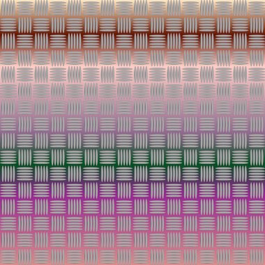 Oluklu demir, paslanmaz çelik arka plan parlayan sorunsuz vektör çizim