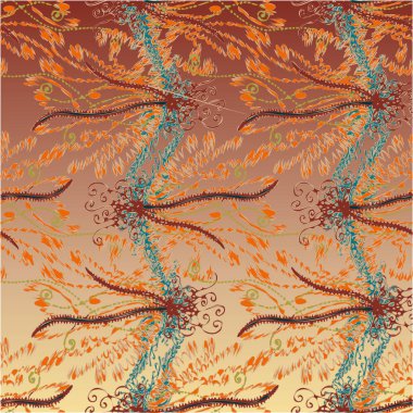 Arka plan, vektör çizim için soyut renkli seamless modeli